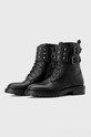 Kazar Studio - Bocanci de piele 43076.01.00 negru ZW19