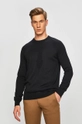 granatowy Trussardi Jeans - Sweter