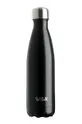 čierna Wink Bottle - Termo fľaša BLACK 500 Unisex