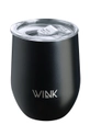 čierna Wink Bottle - Termo hrnček TUMBLER BLACK Unisex