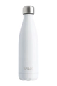 biały Wink Bottle butelka termiczna WHITE Unisex