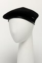 Kangol - Beret wełna czarny 0248HT.BK001