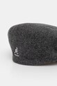 Kangol čepica iz tvida 0258BC.DF026 siva ZW20