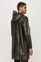 czarny Rains - Kurtka przeciwdeszczowa 1269 Transparent Hooded Coat
