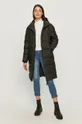 Rains kurtka Long Puffer Jacket 1507 czarny