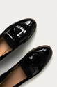 Wojas - Kožené mokasíny černá 948871