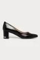 чорний Wojas - Шкіряні туфлі Жіночий