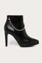 чорний Wojas - Шкіряні черевики Жіночий