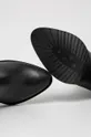 čierna Wojas - Kožené členkové topánky