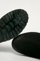 fekete Wojas - Magascipő velúrból