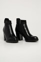 Wojas - Δερμάτινες μπότες 5506271 μαύρο ZW20
