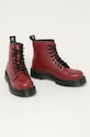 Altercore - Botine Vegan 651D.Vegan burgundia ZW20