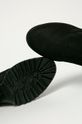 černá Wojas - Semišové kotníkové boty