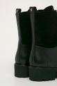 černá Wojas - Kožené kotníkové boty