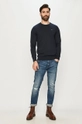 Cross Jeans - Sweter granatowy