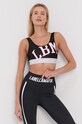 Športová podprsenka LaBellaMafia potlač čierna 22876