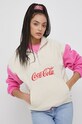 Mikina Local Heroes Coca x Cola LHCCS001 béžová ZW21