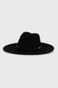 čierna Vlnený klobúk Brixton Dámsky