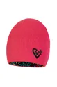 рожевий Дитяча двостороння шапка Broel Greta Для дівчаток