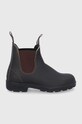 Кожаные полусапоги Blundstone 500 без утепления коричневый 500.Brown