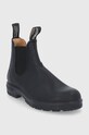 Blundstone Sztyblety skórzane 558 558.Black czarny ZW25