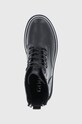 GOE Cizme de piele negru II2N4014.BLACK
