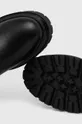 μαύρο Δερμάτινες μπότες Τσέλσι GOE