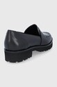 Obuwie Wojas Mokasyny skórzane 4608051 czarny