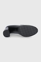 Wojas Czółenka skórzane 4610971 czarny