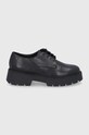 Wojas Pantofi de piele piele negru 4611051
