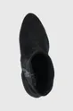 čierna Členkové topánky Wojas