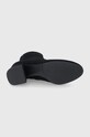 Wojas Botki zamszowe 5509461 czarny