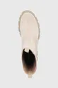 béžová Semišové topánky Chelsea Wojas