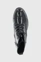чорний Шкіряні черевики Wojas