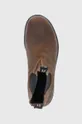 hnedá Semišové topánky Chelsea Blundstone 1911