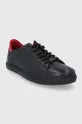 Δερμάτινα παπούτσια Wojas μαύρο
