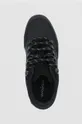 čierna Semišové topánky Wojas