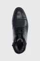 črna Usnjeni čevlji Wojas