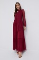 Nissa Sukienka RS12641 bordowy ZW21