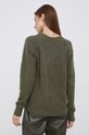 Odzież Mos Mosh Sweter z domieszką wełny 139660 zielony