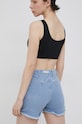 LaBellaMafia pantaloni scurti jeans 22518. albastru ZW21