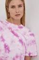 ružová Bavlnené tričko Volcom