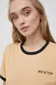 oranžna Bombažna kratka majica Brixton