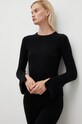 Herskind pulover de lana 4519886 negru ZW22