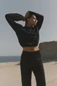 Μπλούζα MUUV.  Crop Top Subtle Cotton μαύρο