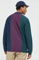 Βαμβακερή μπλούζα με μακριά μανίκια Volcom  100% Βαμβάκι