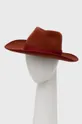 Vlnený klobúk Brixton burgundské