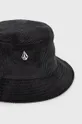 Bombažni klobuk Volcom črna
