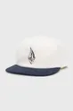 λευκό Βαμβακερό καπέλο του μπέιζμπολ Volcom Ανδρικά