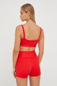 LaBellaMafia top i szorty treningowe czerwony 25592